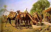 Arab or Arabic people and life. Orientalism oil paintings  468
